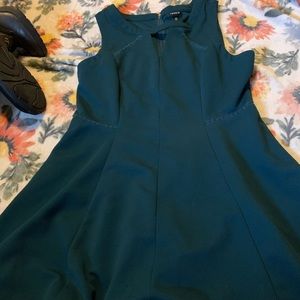 Torrid 18 Teal Thick Dress